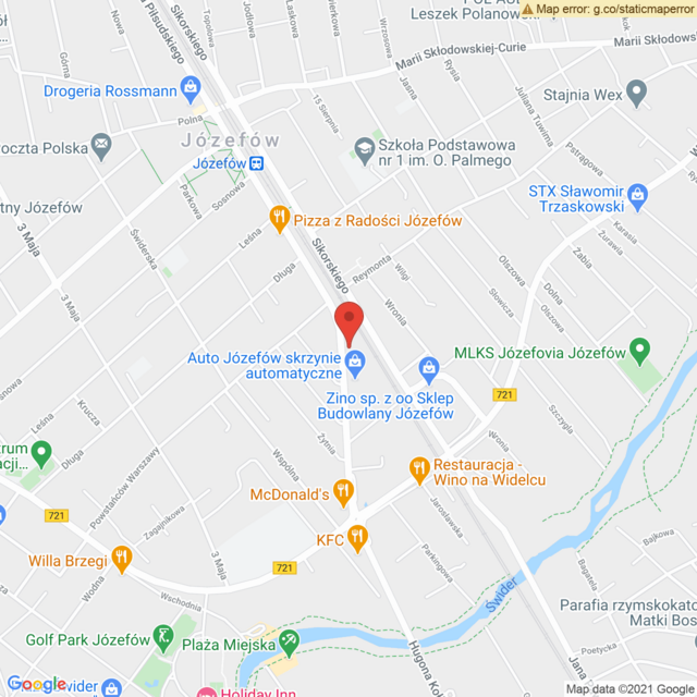 Lokalizacja Toyota Józefów